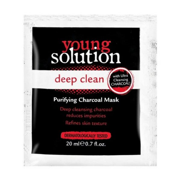 Young Solutions Deep Charcoal Cleansing Mask Sachet 20Ml