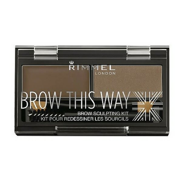 Rimmel Eyebrow Powder Kit 002 Mid Brown