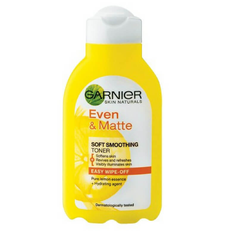 garnier toner for oily skin