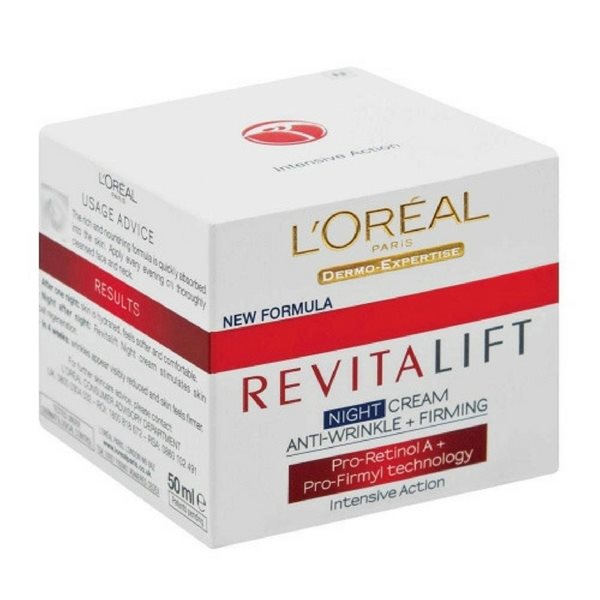 Loreal Dermo Expert Revitalift Night Cream 50Ml