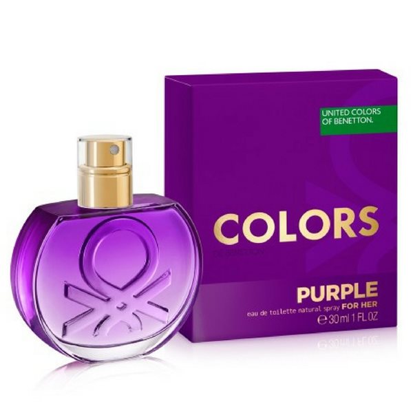 Benetton Colors Purple For Her EDT 30ml