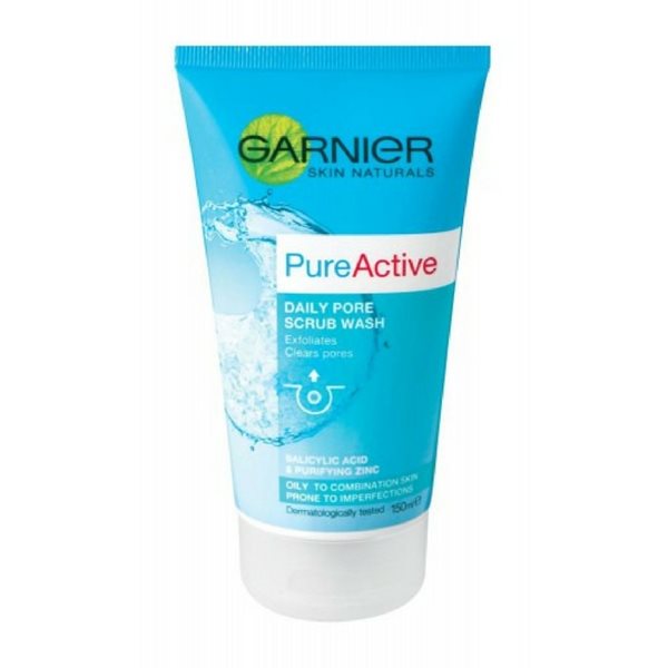 Garnier Pure Active Anti-Blackhead Deep Pore Wash 150Ml