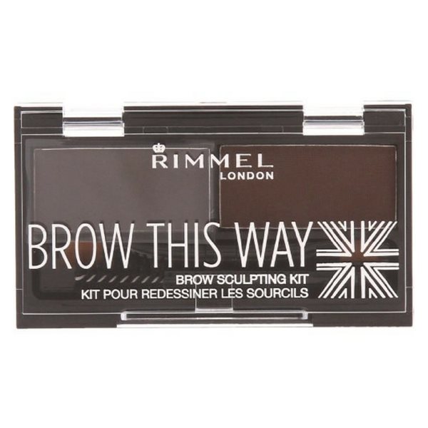 Rimmel Brow This Way Brow Sculpting Kit - Dark Brown 003